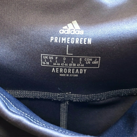 ADIDAS Primegreen Aeroready 3-Stripe Performance Leggings - Picture 4 of 6